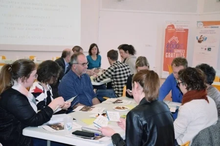 participants assemblée générale, jeu de cartes