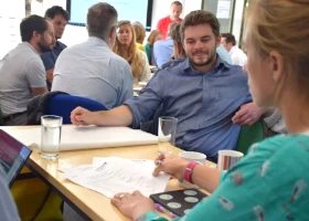 Echange la Team SunPeople, côté France à Plymouth 1