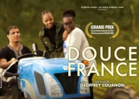 affiche projection du film 'Douce France'