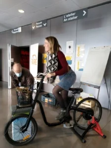 vélo générateur d'énergie