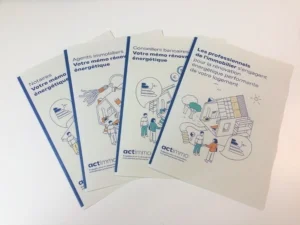 brochures Actimmo, rénovation énergétique et transaction immobilière