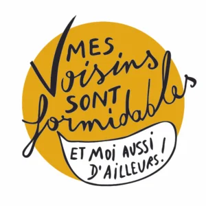 logo mes voisins sont formidables