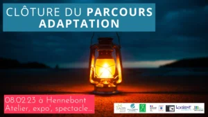 Affiche clôture parcours adaptation
