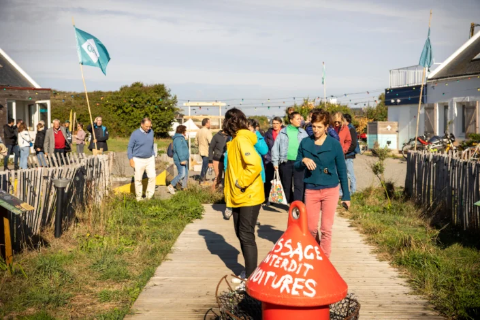 Photo participants parcours à Gavres