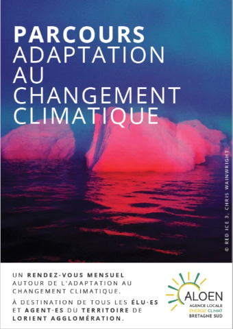 Affiche parcours adaptation au changement climatique